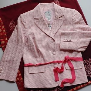 NearVintage So Classy It Hurts Ribbon Belt Blazer